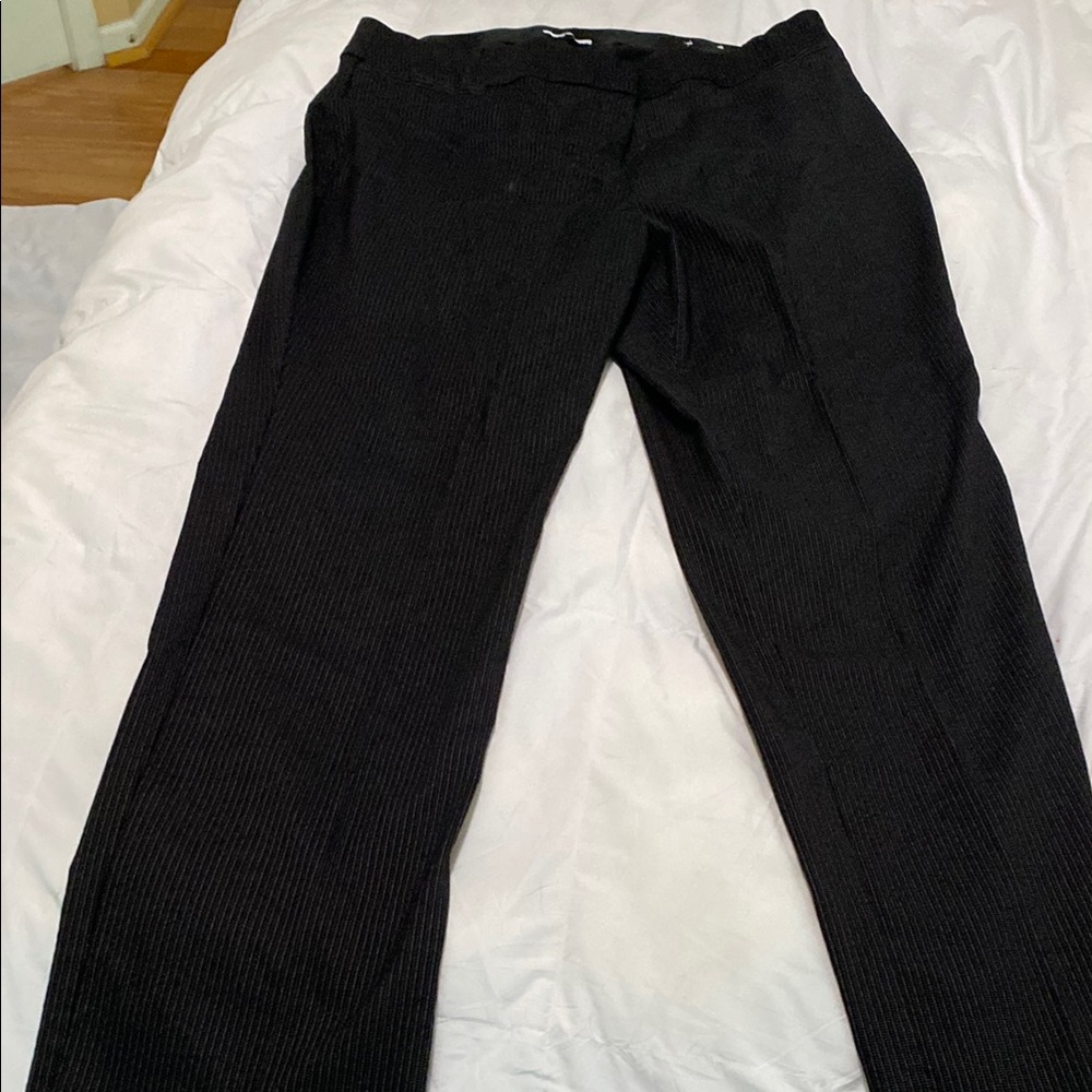 Lane Bryant Black Corduroy Pants